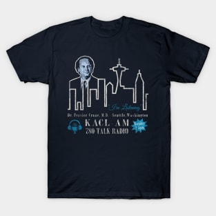 KACL Radio Show Frasier Crane Worn Out T-Shirt